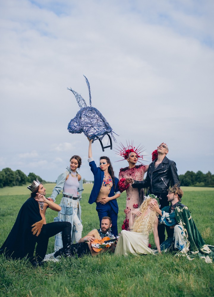 Absolut Midsommar performance stage