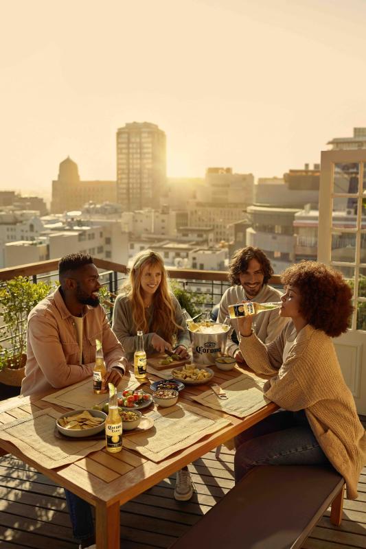 Corona Occasions drinking moment
