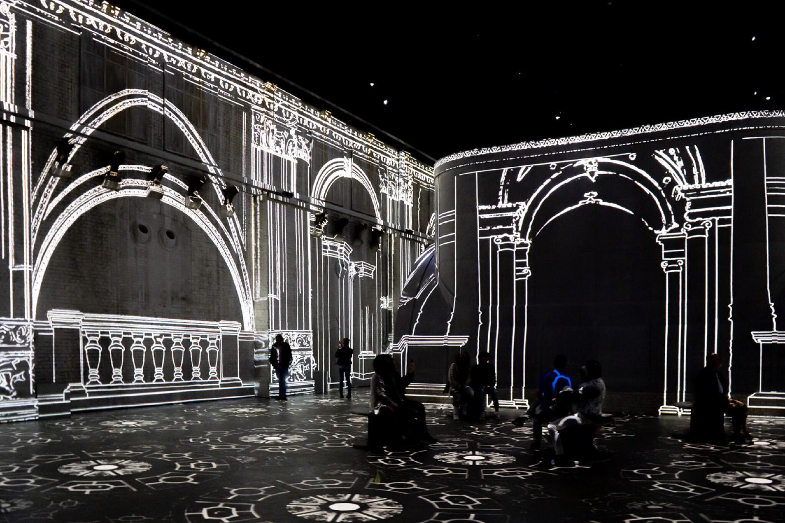 Fabrique des Lumieres immersive space